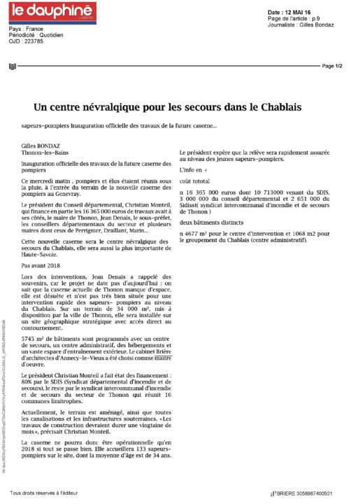 11-2016-05-12 LE DAUPHINE LIBERE_Page_1