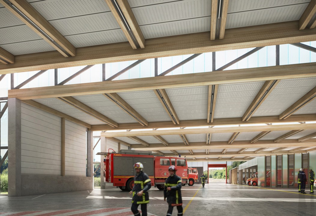 Centre de Secours Principal, Brière Architectes
