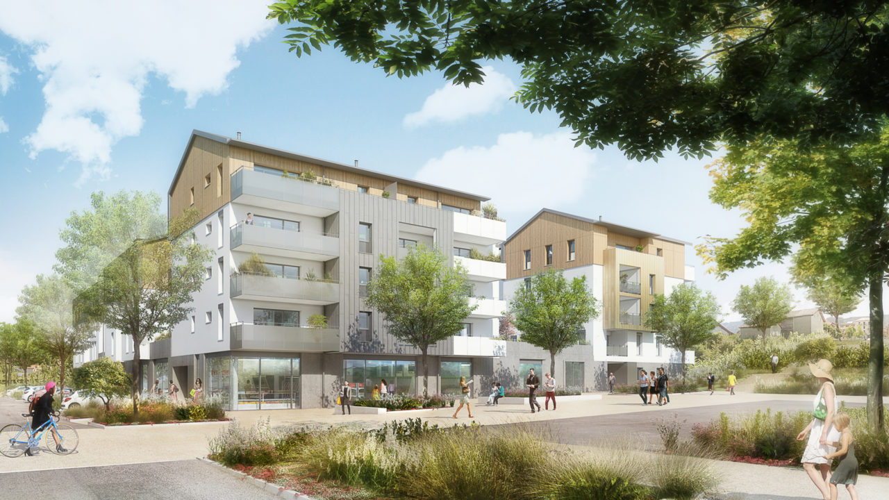 Paysage Bons en Chablais, Brière Architectes