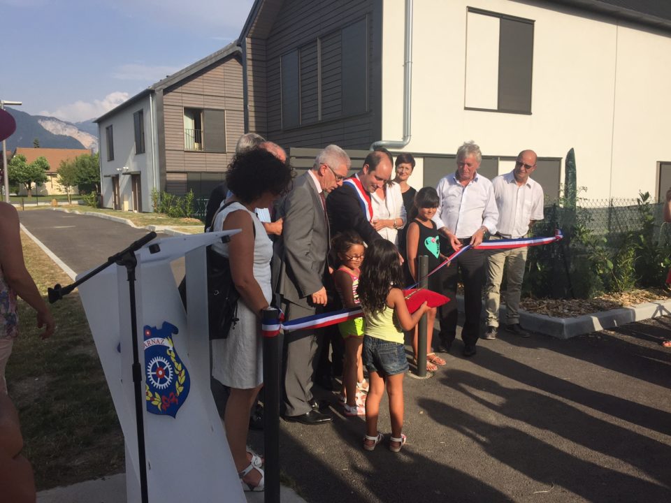 Inauguration marnaz ecoquartier
