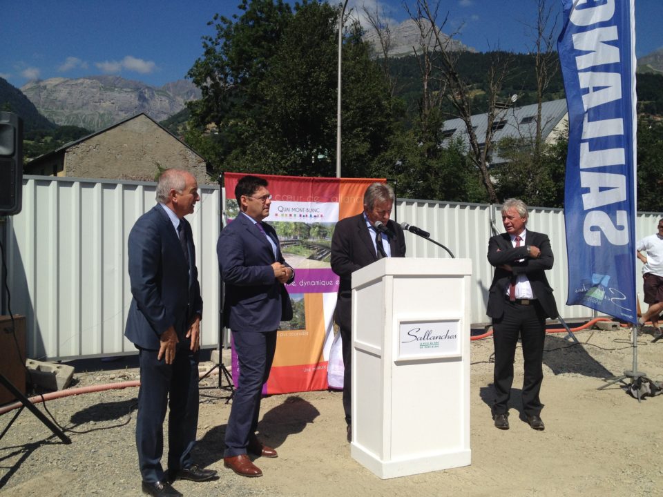 Quai Mont Blanc Sallanches Brière Architecets